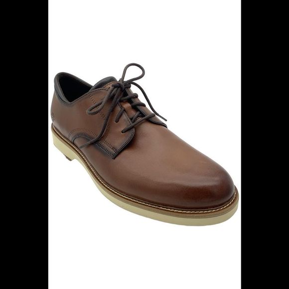Cole Haan Men's Cl Montrose Plain Toe Oxford Dress Shoe Tan/Angora - Medium - Picture 1 of 3